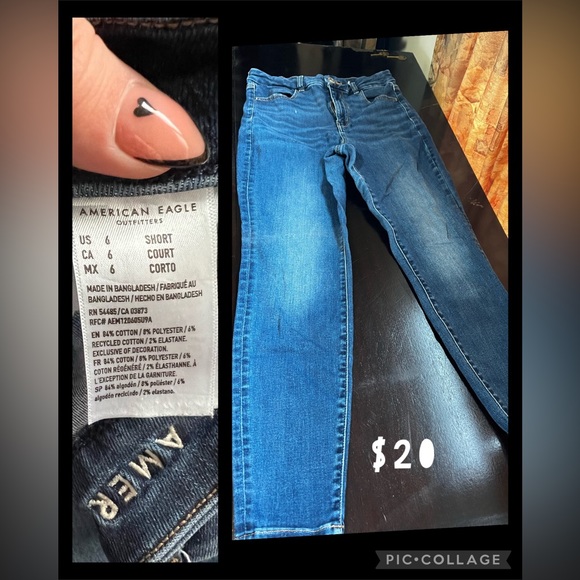 American Eagle Outfitters Denim - American Eagle High Curvy High Rise Skinny